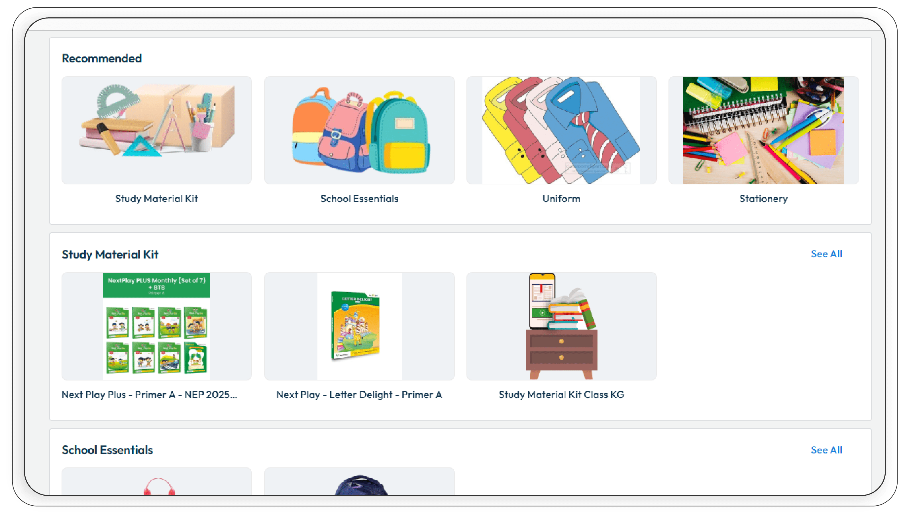 School Online e-Store