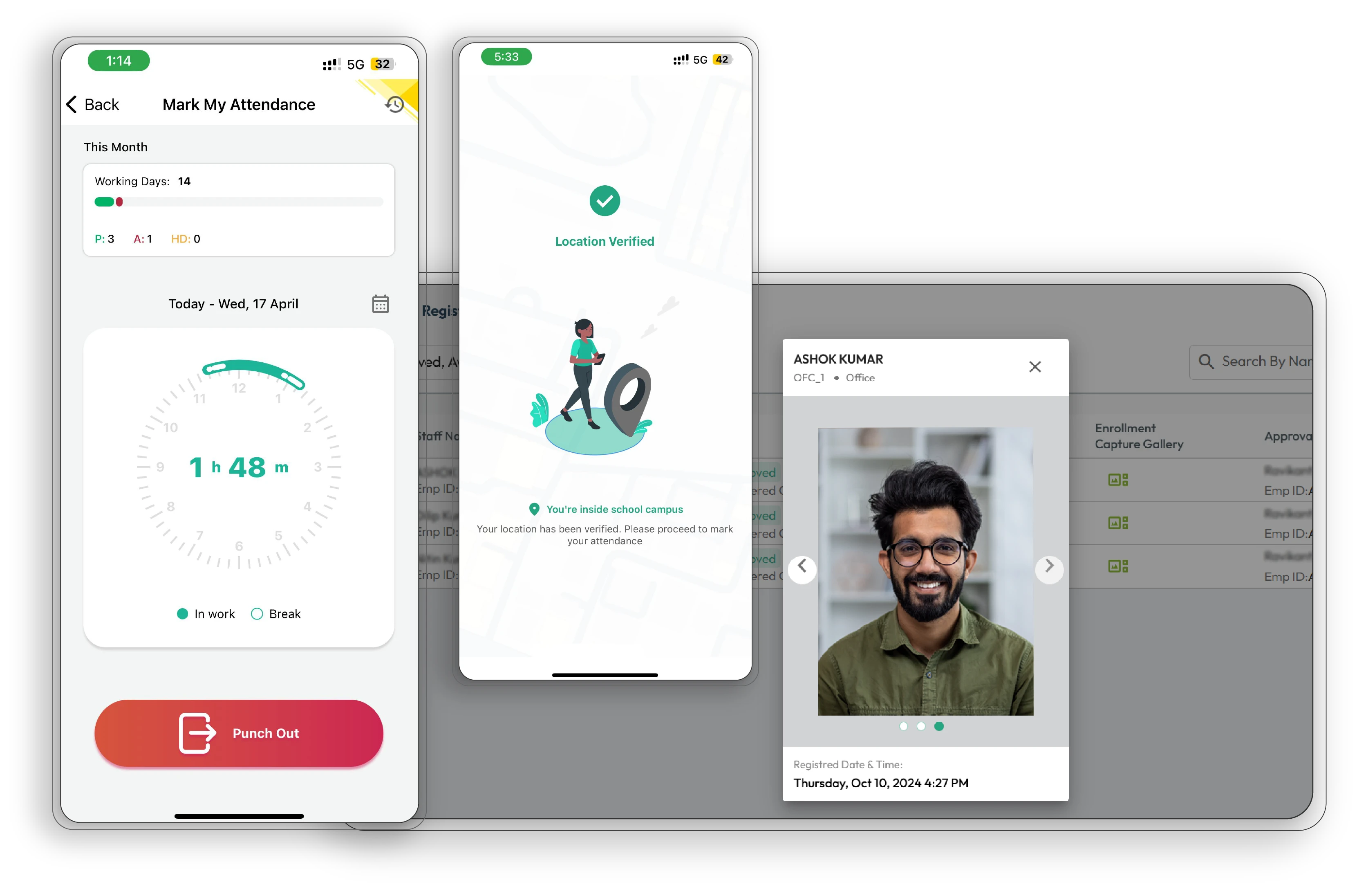 AI-Powered Staff Attendance
